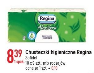 E.Leclerc Chusteczki higieniczne aloe vera regina delicatis oferta