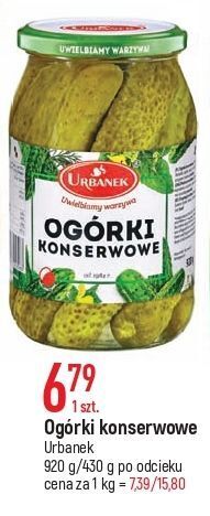 E.Leclerc Ogórki konserwowe urbanek oferta