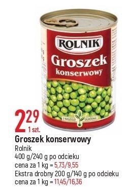 E.Leclerc Groszek ekstra drobny rolnik oferta
