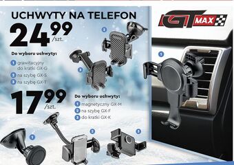 Biedronka Uchwyt do telefonu na szybę gx-t gt max oferta