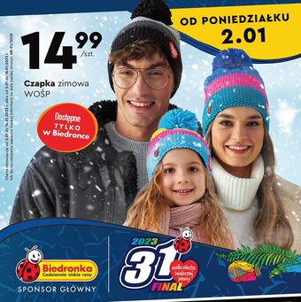 Czapka wośp