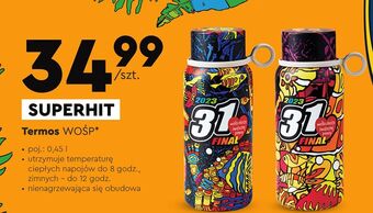 Biedronka Termos wośp 450 ml oferta