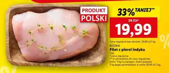 Lidl Filet z piersi indyka 1kg oferta