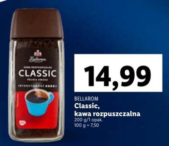 Lidl Bellarom Classic, kawa rozpuszczalna 200g oferta