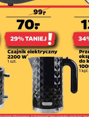 Netto Czajnik elektryczny 2200 w oferta