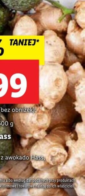 Lidl Imbir luzem, 100g oferta