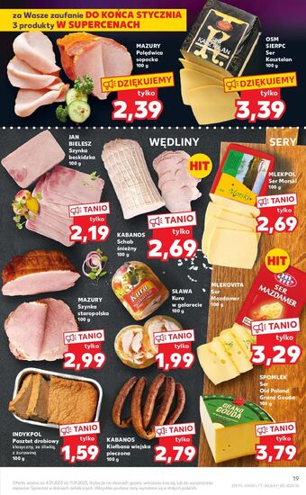 Kaufland Szynka beskidzka jan bielesz oferta