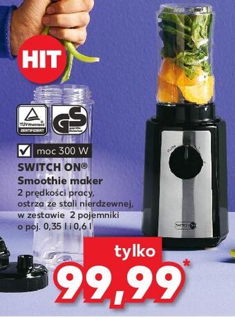 Kaufland Smoothie maker 300 w switch on oferta