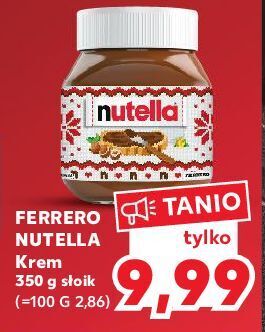Kaufland Krem czekoladowo-orzechowy nutella oferta