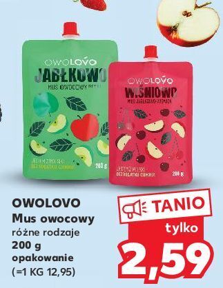 Kaufland Mus jabłkowo owolovo oferta