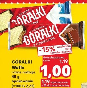 Kaufland Wafelek czekoladowy góralki oferta