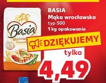 Kaufland Mąka wrocławska basia oferta