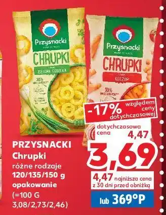 Kaufland Chrupki prażynki ketchup przysnacki oferta