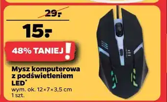 Netto Myszka komputerowa z podświetleniem led oferta