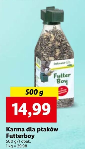 Lidl Karma dla ptaków futterboy erdtmann's oferta