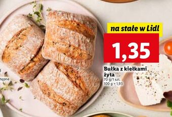 Lidl Bułka z kiełkami żyta oferta