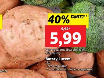 Lidl Bataty oferta