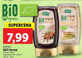 Lidl Syrop ryżowy bio maribel oferta