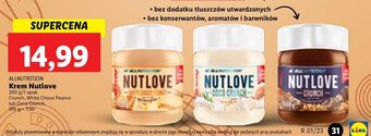 Lidl Krem nutlove coco crunch allnutrition oferta