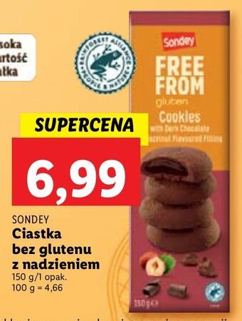 Lidl Ciastka czekoladowe sondey oferta