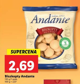 Biszkopty andante