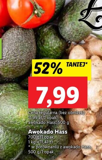 Lidl Awokado hass oferta