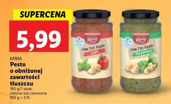 Lidl Pesto bio alla genovese kania oferta