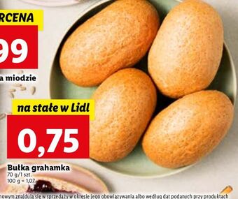 Lidl Bułka grahamka oferta