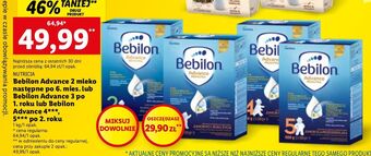 Lidl Mleko 3 bebilon advance oferta