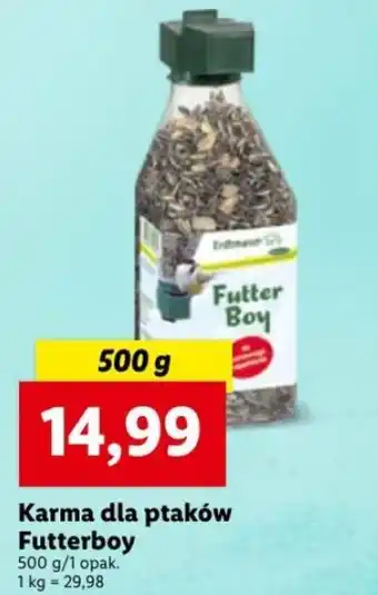 Lidl Erdtmann karma dla ptaków Futterboy 500g oferta