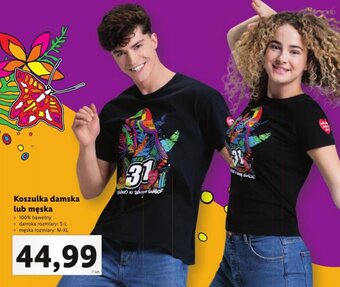 Lidl Koszulka damska lub męska oferta