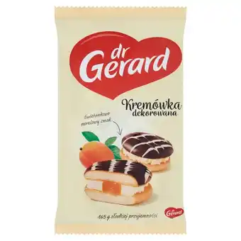 Spar Dr gerard kremówka dekorowana śmietankowo morelowy smak 165 g oferta