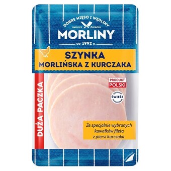 EuroSPAR Morliny szynka morlińska z kurczaka 200 g oferta