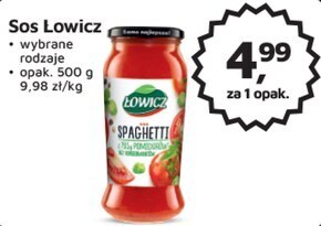 Odido Łowicz sos spaghetti 500 g oferta