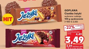 Kaufland Ciastka cherry jeżyki oferta