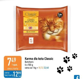 E.Leclerc Karma dla kota z kurczakiem butcher's classic oferta