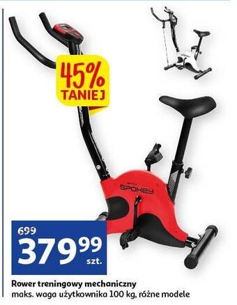 Auchan Rowerek mechaniczny spokey oferta