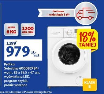 Auchan Pralka 600082784 selecline oferta