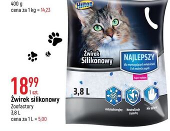 E.Leclerc Żwirek silikonowy dla kota hilton oferta