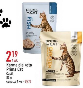 E.Leclerc Karma dla kota z rybą w galarecie prima cat oferta