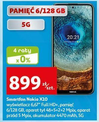Auchan Smartfon x10 nokia oferta