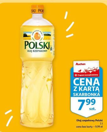Auchan Olej rzepakowy polski oferta