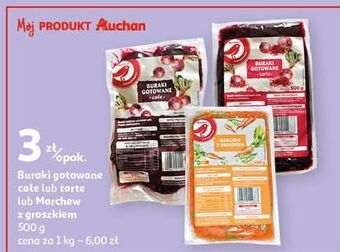 Auchan Marchew z groszkiem auchan oferta