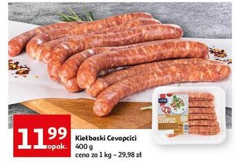 Auchan Kiełbaski cevapcici łuków oferta