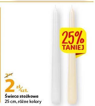Auchan Świeca stożkowa oferta
