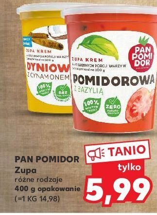 Kaufland Zupa dyniowa z cynamonem pan pomidor & co oferta