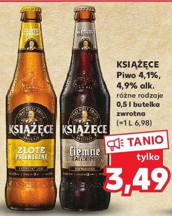 Kaufland Piwo książęce złote pszeniczne oferta
