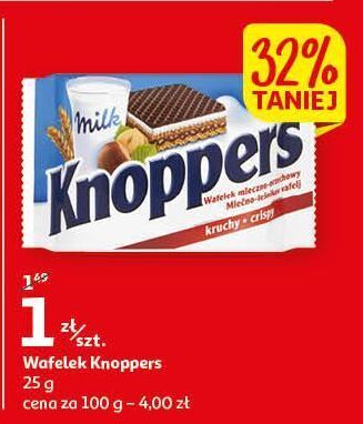 Auchan Wafelek knoppers oferta