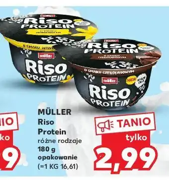 Kaufland Deser waniliowy muller riso protein oferta