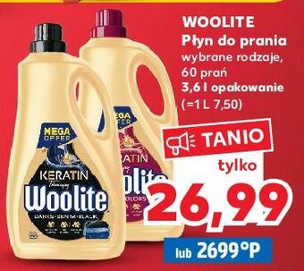 Kaufland Płyn do prania mix colors woolite keratin oferta